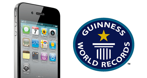 Guinness World Records Logo - Guinness World Records Awarded To The iPhone 4, App Store and iOS ...