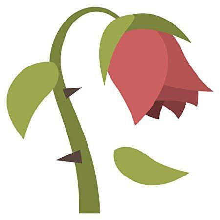 Wilted Flower Logo - IamEngland Wilted Flower Emoji Metal Sign: Amazon.co.uk: Kitchen & Home