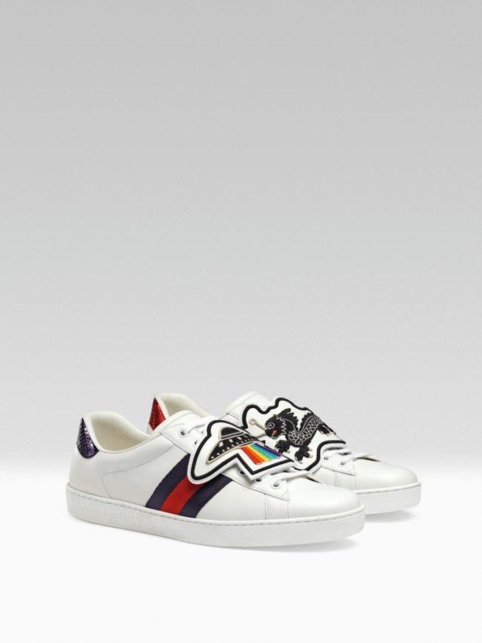 Gucci UFO Logo - Gucci's new sneakers come with interchangeable patches | Style ...