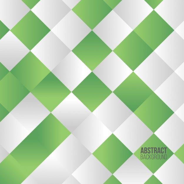 Green White Geometric Logo - Green and white geometric background Vector