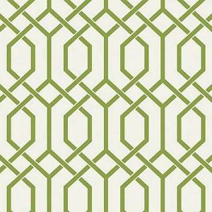 Green White Geometric Logo - Wallpaper Modern High End Designer Geometric Lime Green Trellis ...