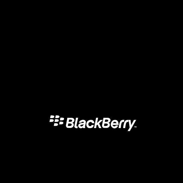 BlackBerry Logo - Simple dark theme Blackberry Logo Wallpaper for Passport ...