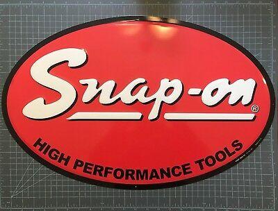 Vintage Oval Logo - SNAP ON HIGH Performance Tools 24 long 15 tall Vintage Oval Logo