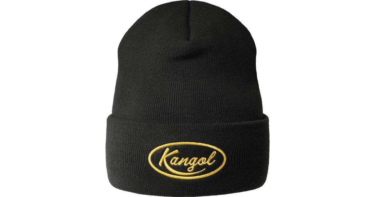 Vintage Oval Logo - Lyst - Kangol Vintage Oval Logo Beanie in Black for Men - Save ...