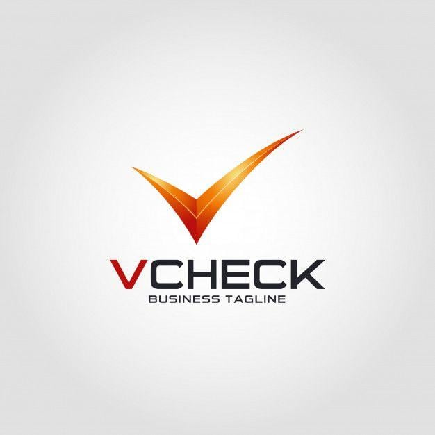 Check Logo - V check v logo template Vector