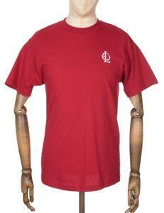 Quiet Life Clothing Logo - The Quiet Life Sporty Logo Emroidered T-shirt - Cardinal Red | eBay