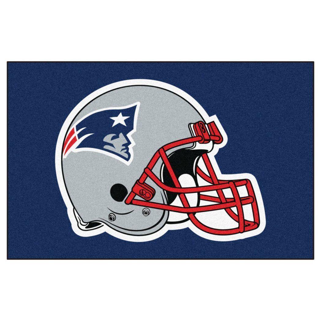 Patriots Sports Logo - NFL Superbowl LI Champion New England Patriots Themed Area Rug