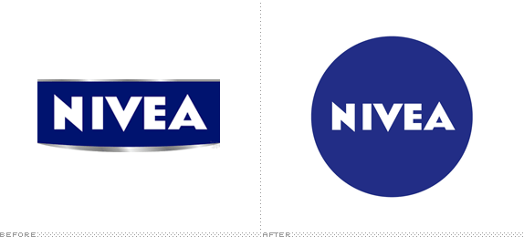 Nivea Logo - Brand New: Nivea Gets Rid of its Own Wrinkles