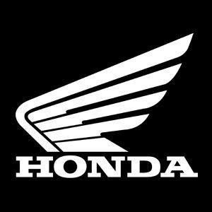 Vintage Honda Motorcycle Logo - HONDA (Wing) Decal - Vintage Motorcycle Numbers