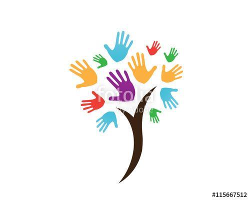 Organization Logo - Modern Charity Organization Logo - Charity Tree Of Life Social Event ...