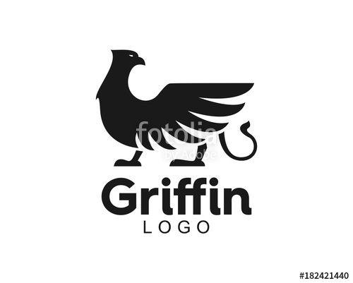 Awesome Wing Logo - Awesome Modern Griffin Eagle Lion Logo Animal