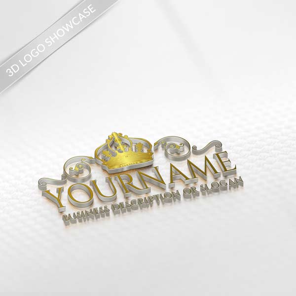 Gold Crown Brand Logo - Online Gold crown logo design - Free crown Logo Maker
