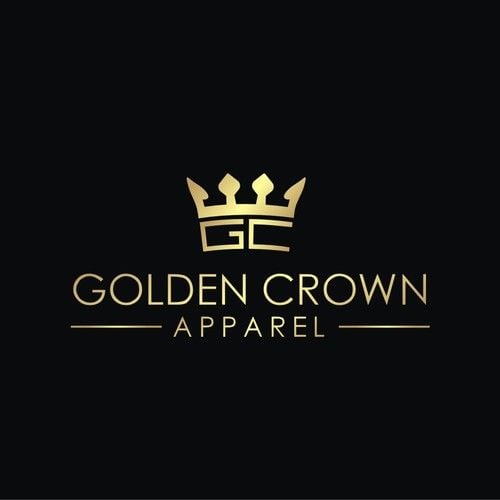 Gold Crown Brand Logo - Simple yet distinguishable logo for Golden Crown Apparel. Logo