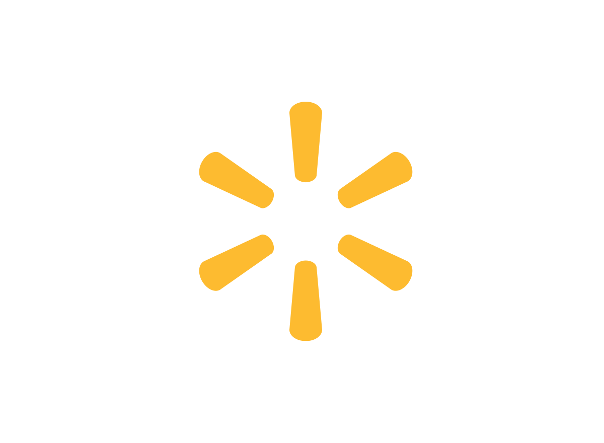 Yellow Star Logo - Walmart logo