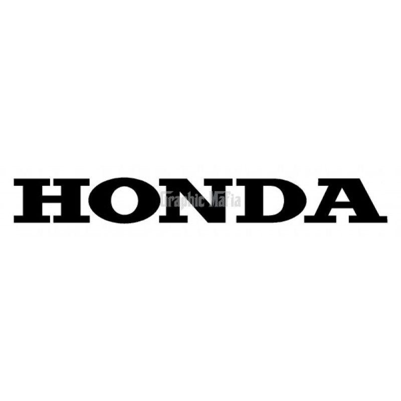 White Honda Logo - Honda Logo Decal