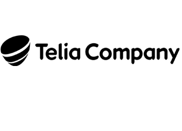 Detailed Black and White Brand Logo - Our logotype - Telia Company