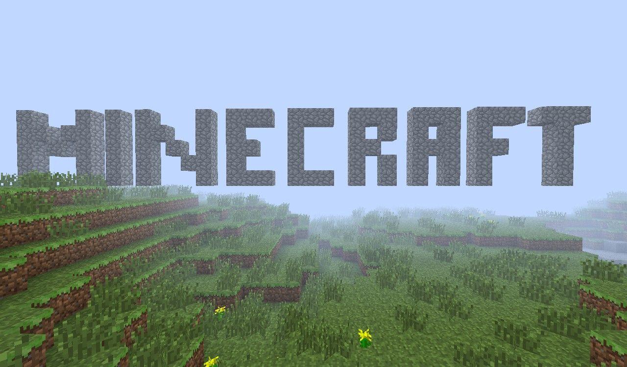 Old Minecraft Logo - Old minecraft logo. Minecraft Project