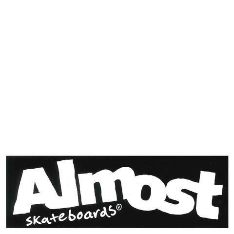 Detailed Black and White Brand Logo - Skateboard Stickers at Rollersnakes.co.uk