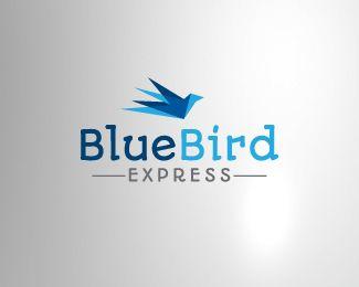 Blue Bird Logo - Blue Bird Express Designed by BlacknWhiteConcept | BrandCrowd