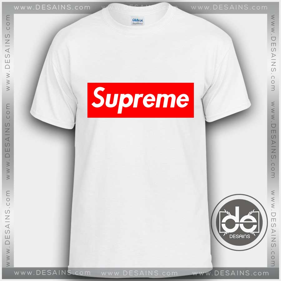 Custom Supreme Logo - Buy Custom Tshirt Supreme Logo Tshirt Mens and Womens