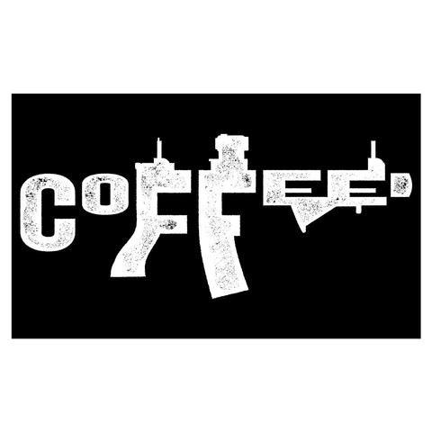 Coffee Company Logo - AR Coffee Logo Sticker – Black Rifle Coffee Company