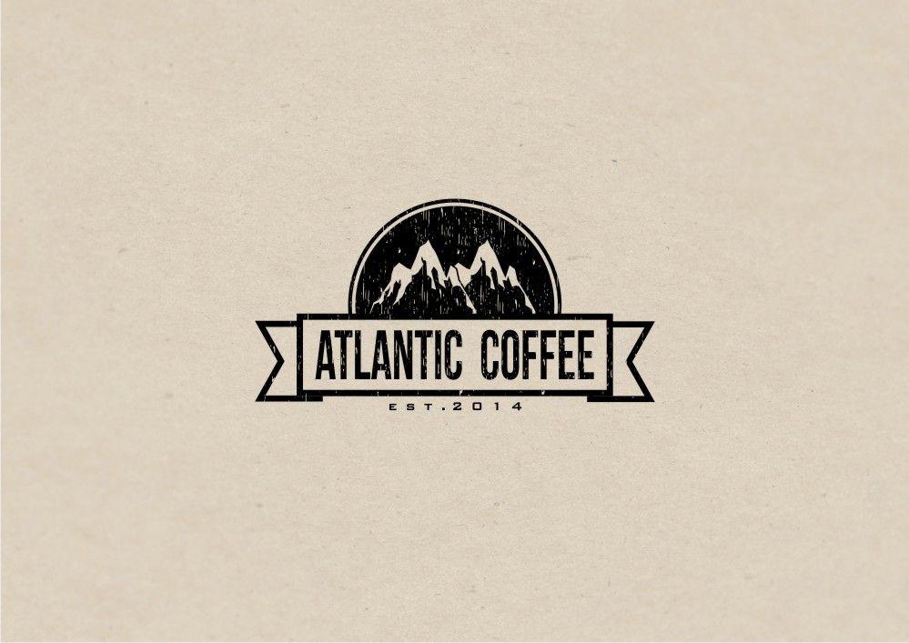 Coffee Company Logo - Coffee Shop Logo Design for Atlantic Coffee