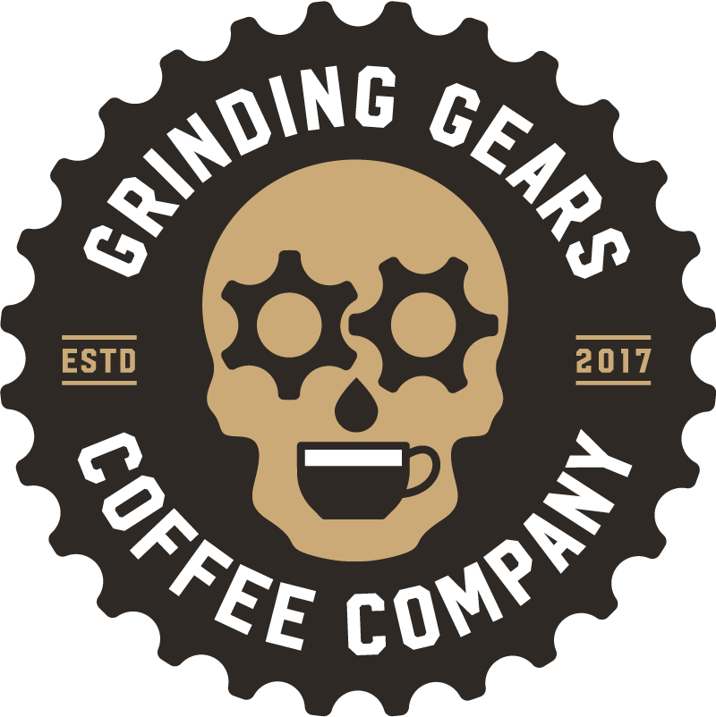 Coffee Company Logo - Grinding Gears Coffee Company – Handcrafted Coffee