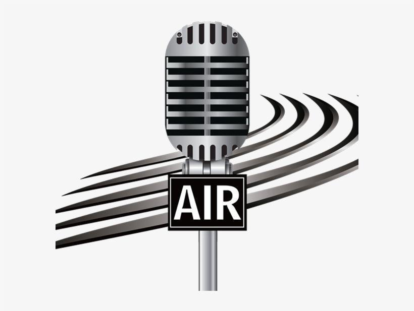 Radio Mic Logo - On Air Mic Png - Radio Microphone Logo Png Transparent PNG - 600x600 ...