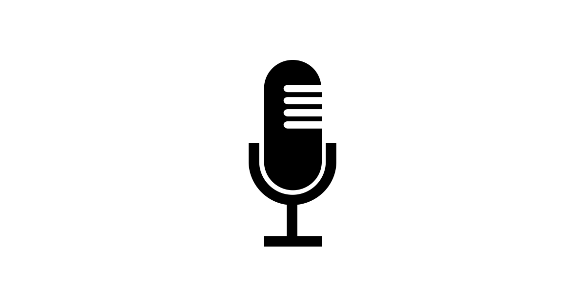 Radio Mic Logo - Download Radio Microphone Vector And Download The Graphic Clipart