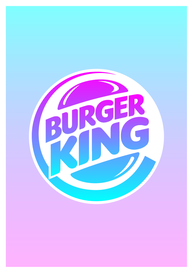Burger King Logo - Vaporwave Burger King Logo - Imgur