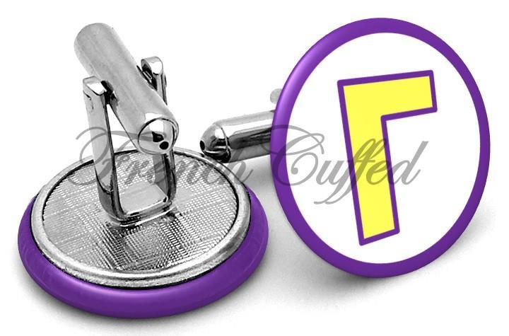 Waluigi Logo - Waluigi Logo Cufflinks by FrenchCuffed - Discount and Custom ...