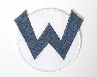 Waluigi Logo - Waluigi Logo Patch 3 Inch Super Mario Brothers Embroidered