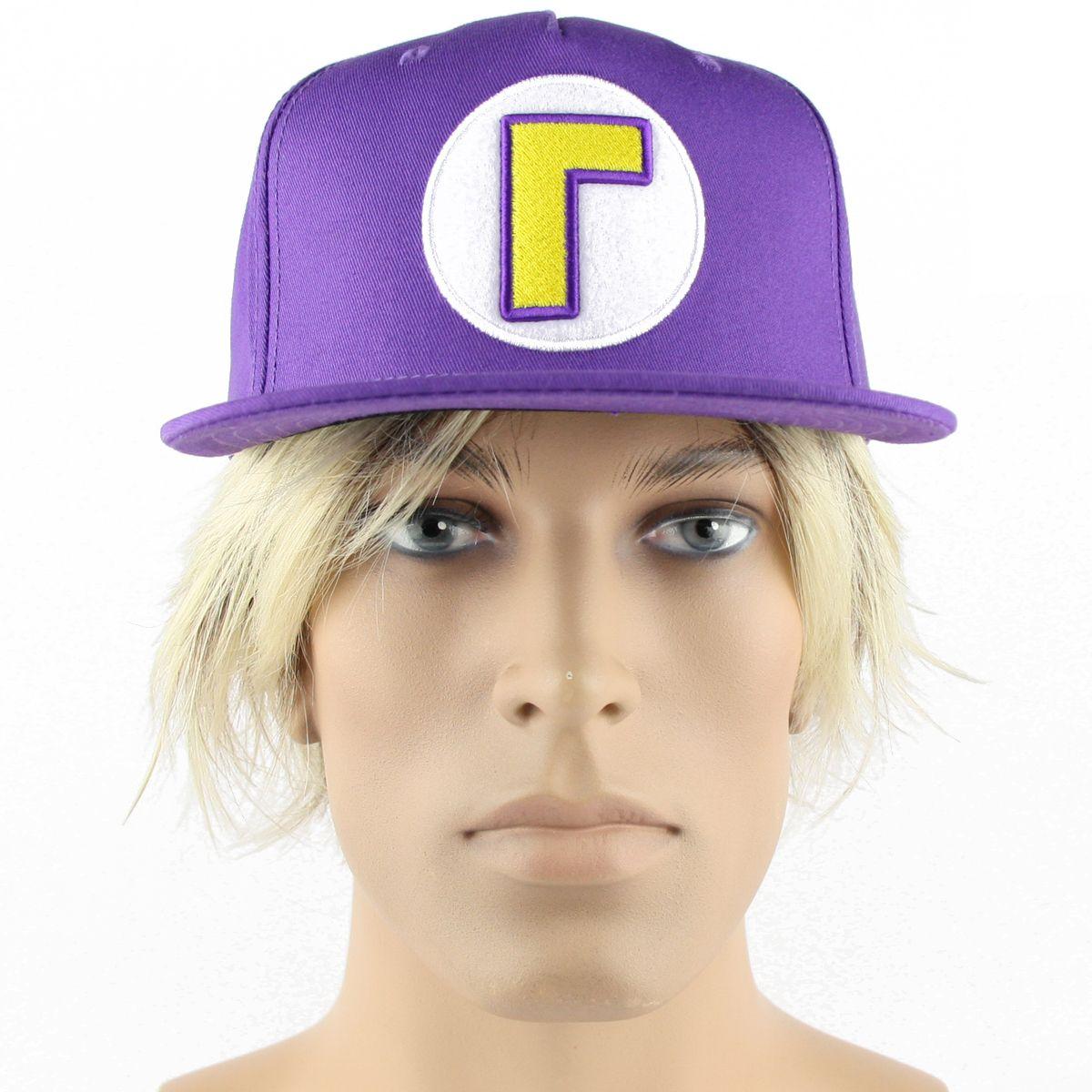 Waluigi Logo - Nintendo Waluigi Logo Snapback Nintendo - Super Mario - Creeperz