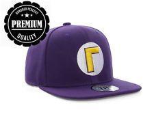 Waluigi Logo - Nintendo Super Mario Bros. Waluigi Logo Snapback Baseball Cap One ...