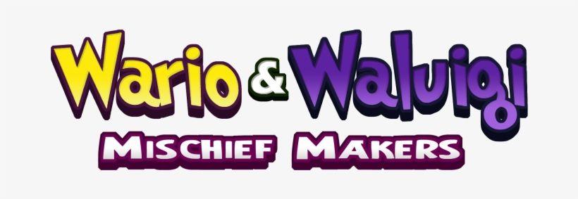 Waluigi Logo - Super Mario Collection Wave - Wario And Waluigi Logo Transparent PNG ...