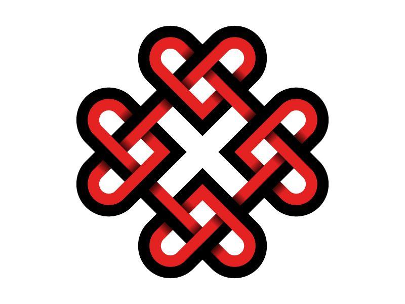 Red Knot Logo - Celtic Heart Knot Logo by Joe Lopez | Dribbble | Dribbble