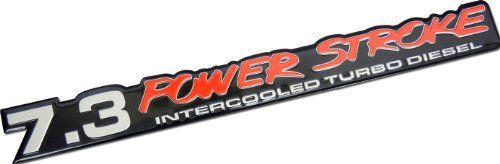 Cool Ford Powerstroke Logo - Amazon.com: SuperDuty 7.3 PowerStroke Intercooled Turbo Diesel Truck ...