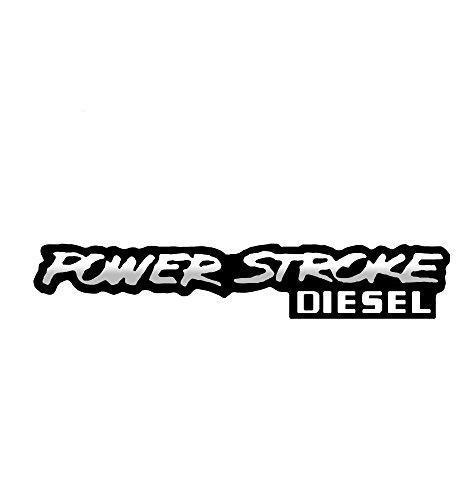 Black and White Ford Diesel Logo - New Ford Powerstroke Diesel Emblem Decal Badge 5.5