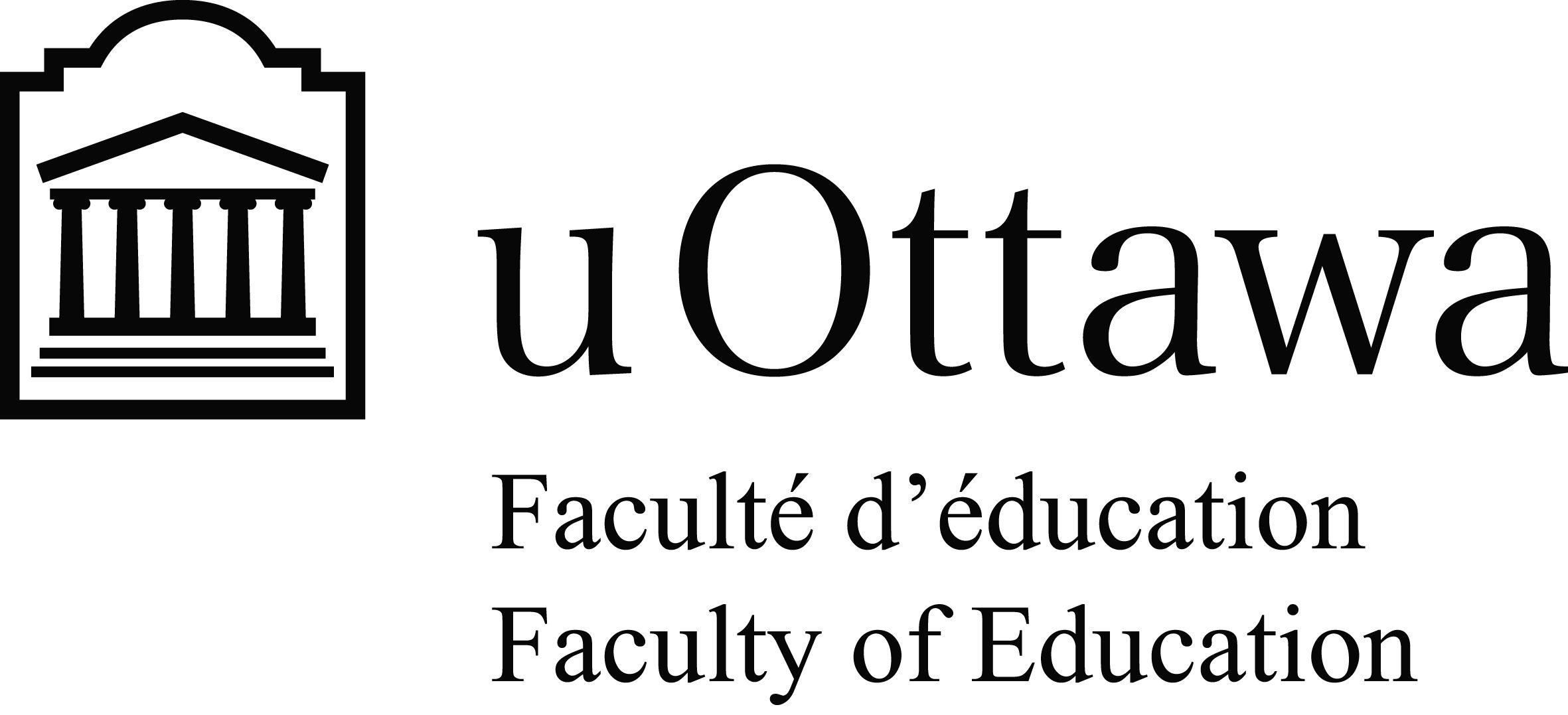 U of O Logo - Logos and templates. Faculty of Education. University of Ottawa