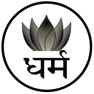W in Circle Logo - Dharma With Circle B W Logo 300x300