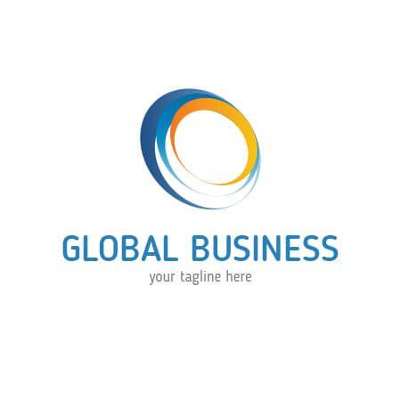 Global Company Logo - Buy Global Business Logo Template! Suitable for transportation ...