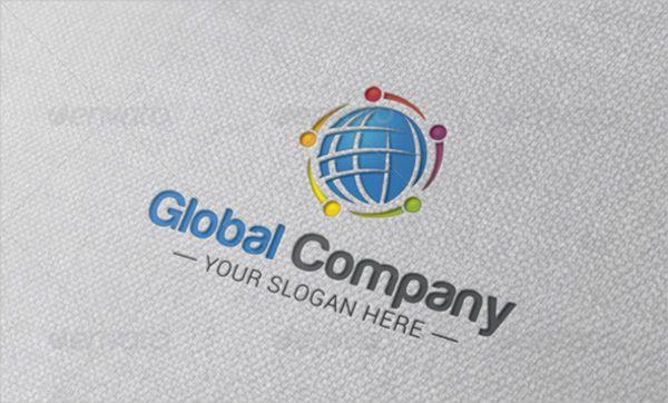 Global Company Logo - 9+ Company Logo Designs - PSD, Vector AI, EPS Format Download | Free ...