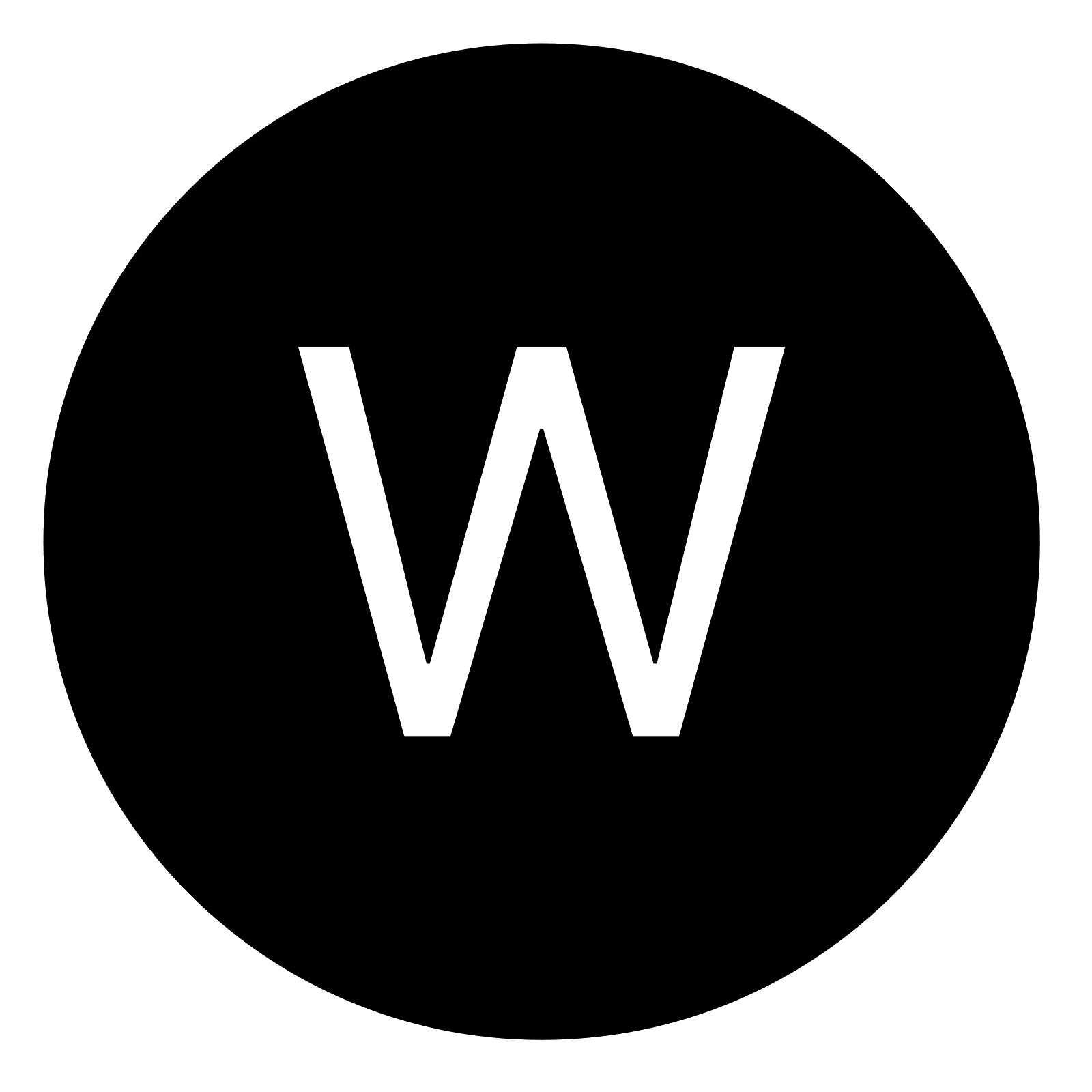 W in Circle Logo - W icon png 2 » PNG Image