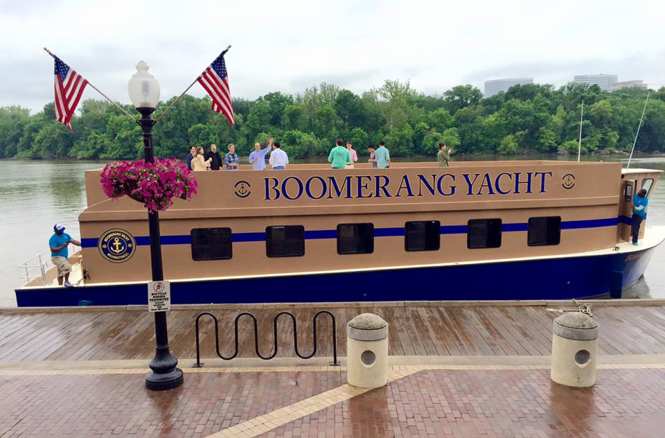 Boomerang Boat Logo - Boomerang Boat Cruises Common Questions - Washington, DC