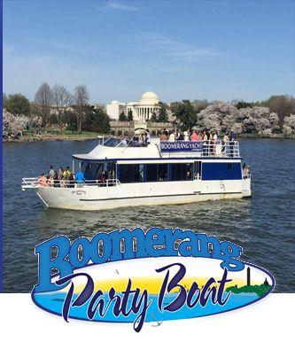 Boomerang Boat Logo - Washington, DC Nightlife Party Bus & Boat Tours – Bar Hopping, Dance ...