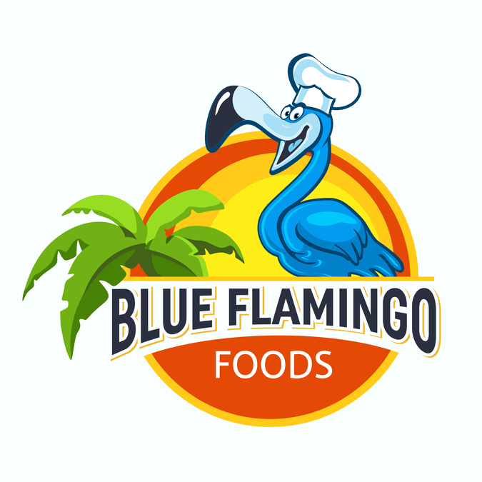 Flamingo Sports Logo - Blue Flamingo Foods Additional design needs to follow. Logo