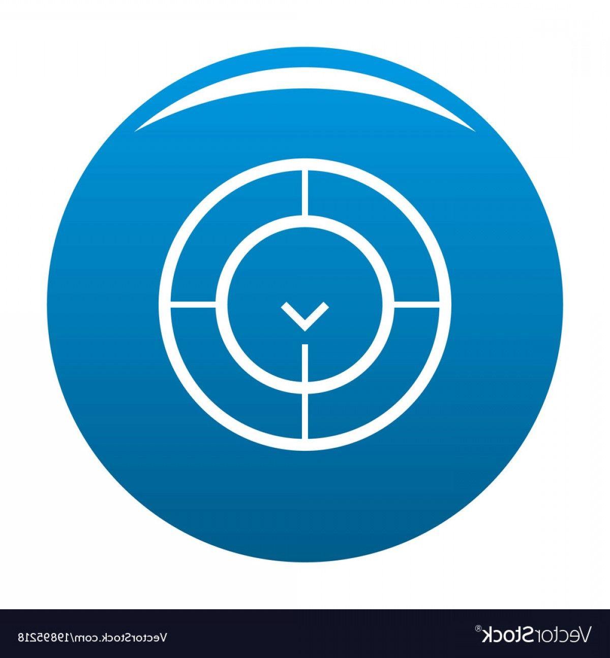 Blue Radar Vector Logo - Check Of Radar Icon Blue Vector | SOIDERGI