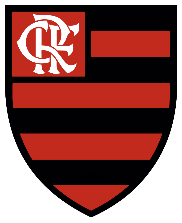 Red and Black Football Logo - Clube de Regatas do Flamengo