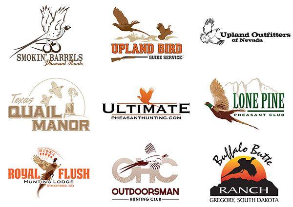 Awesome Wing Logo - Awesome Upland Hunting Logos