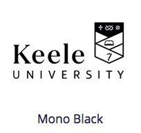 Detailed Black and White Brand Logo - Keele University Brand Identity